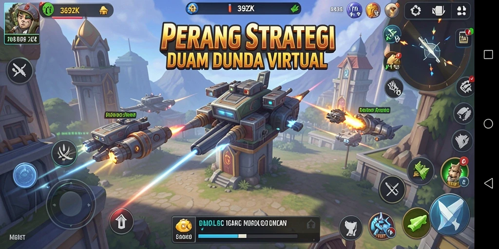 Screenshot menampilkan aksi seru dalam pertempuran TPS.