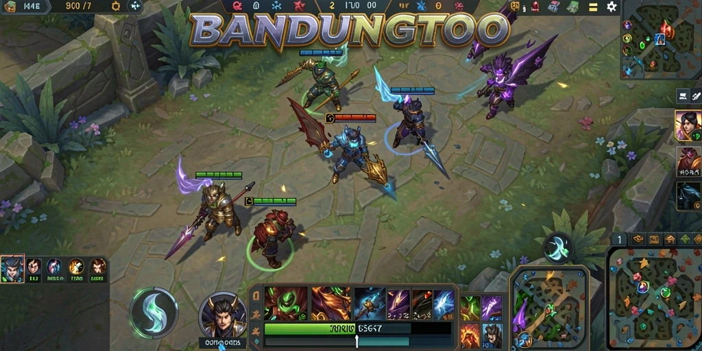 Gameplay seru di arena pertempuran BANDUNGTOTO.