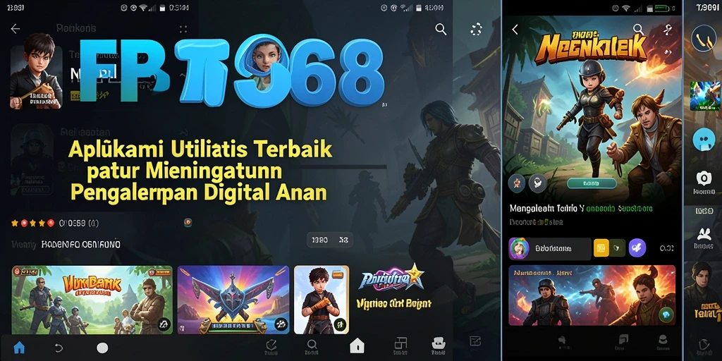 Tampilan antarmuka intuitif FB168 yang memudahkan pengguna.