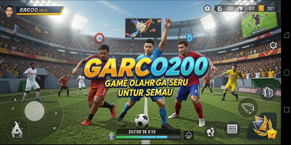 Tampilan gameplay seru dan menantang dari GARCO200.