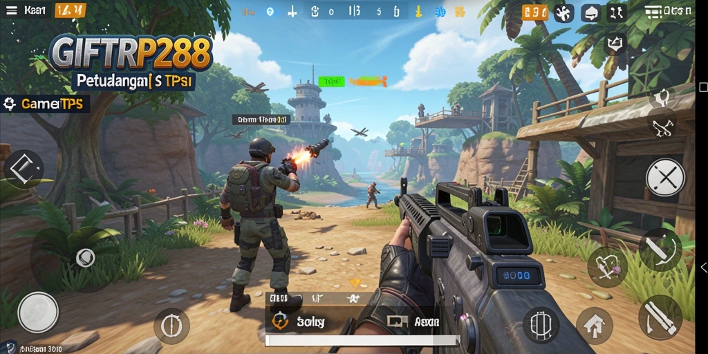 Tampilan gameplay seru dan strategis di dalam GIFTRP288.
