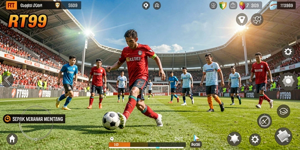 Tampilan gameplay RT99 yang menegangkan dan penuh aksi.