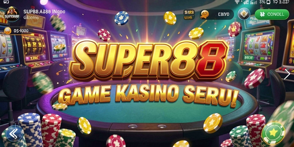 Gameplay SUPER88 yang menarik dengan berbagai pilihan permainan kasino.