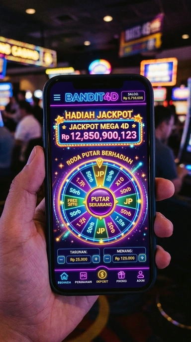 Pengguna sedang menjelajahi katalog aplikasi di bandit4d.